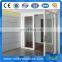 Commercial Double Glass Aluminum Hinged Doors