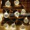 High quality string ball shaped led lights for decoration