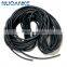 Different Thickness Rubber O Ring Cord Strip Seal EPDM Silicone FKM NBR O Ring Cord Solid Round Square Rubber Strip Seals