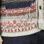 V Neck Multicolor Striped Cashmere Cardigan Sweater For Men