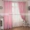 Blackout Coated Fiber Polyester Blended Window Cotton Curtain for Living Room