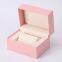 High grade PU watch box wooden ring necklace pendant set box jewelry display box