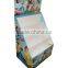 Custom artwork design promotion cardboard mobile display counter