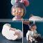 Instagram creative girl heart lovely head doll car small decorations