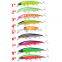 14cm 18.3g 9 colors 3D Bionic eyes Saltwater Fish Baits with Treble Hooks  Quivering Floating Minnow Sea Bass  Bait Fishing