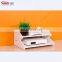 PVC foam board wall shelf Remote Control holder TV Set-top routers storage rack organizer home decor