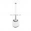 Hot Selling Quick Drying Bathroom Toilet Cleaning Brush Silicone Toilet Brush and Holder Set