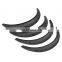 JDM Universal Plastic Black Fender Flares ,ABS Overfenders Wide Body Set 2.75