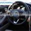 Aluminum Chrome Steering Wheel Ring Trim For Mercedes Benz CLA GLE GLC A B C Class W204 W246 W176 W117 C117 Car-Styling