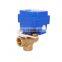 3 way ball valve brass DN15 1/2
