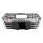 Front hood grille for Audi Q5 RSQ5 2019 chrome silver gray front new SQ5 grill mesh front bumper grille
