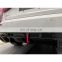 High quality car rear diffuser suitable for Audi A3 2021 2022 facelift RS3 rear diffuser appearance 100% fitment