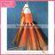 Orange and black pumpkin decorated chest braces gauze dress halloween costume                        
                                                                                Supplier's Choice