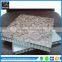 Indoor Outdoor Natural Stone Aluminum Honeycomb Sandwich Panel With Marble Grain