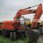 Original Japan made Hitachi ex100wd wheel excavator for sale