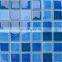 for sale decorative blue ceramic mosaic swimming pool tiles