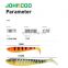 JOHNCOO 75mm 100mm PVC Soft Plastic Fishing Lures Bait Soft Fish Bait Paddle Tail Soft Plastics Lures