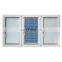 Certified USA Tilt Turn Window Double Glazed Gap Blinds Inside Aluminum Frame Window germany handle