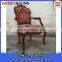 hotel custom furniture antique solid wood carved dining chair wholesale