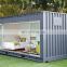 10% off low cost container homes 20ft modular kit prefabricated house container house in south America