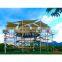 Adventure Outdoor High Rope Course Playground Equipment Adult Challenge Rope Obstacle Course