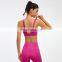 Shockproof Running Sports Bra With Adjustable Strap Outdoor Yoga Fitness Bra Seamless Buckle