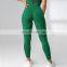 Hot Sale Beautiful Back Deep V Seam High Waist Peach Hip Sports Yoga Leggings Pants Women Workout Gym Fitness Yoga Wear Clothes