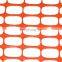 1X50m orange barrier mesh PE plastic temporary fencing for crowd control safety barrier
