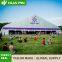 Peach shaped commercial activity warehouse hangar tent, curved tent, arched tent, curved column aluminum alloy tent, wedding tent