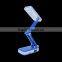 Foldable LED solar desk lamp rechargeable battery