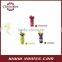 Lily shape reusable Silicone wine pourer and bottle plug beer plug 2 in 1 plastic wine pourer wine aerator bottle cap pourer