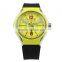 FT1418_YW Best price stainless steel case quartz movement rubber sports watch