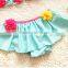 New arrival kids swimwear sweet children girl bikini lovely girl swimwear 3pcs flower bikini