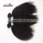 No chemical , 100% remy hair malaysian kinky straight hair weave,drop shipping