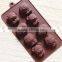 2015 FDA/SGS/CE/EU food grade silicone rose cake mold