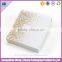 Gold foil hot stamping and embossing printed cosmetic box for mini bottle