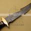 CITIZEN KNIVES,BEAUTIFUL CUSTOM HAND MADE DAMASCUS STEEL HUNTING BOWIE KNIFE