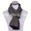 Men's fashionable Cashmere feel Winter Soft Striped cotton Scarf 180*30cm