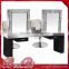 Top fashion rose gold stainless steel salon mirror