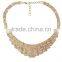 Rhinestoned Statement Choker Necklace