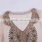 Sequins lady long sleeve skirt designs frocks dress female clothing design