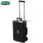 LAOA high grade strengthen waterproof, resistance to shock trolley tool box ,precise instrument safety box
