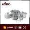 Nonstick Induction Bottom Stainless Steel 15pcs Cookware Sets Kitchen