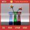 Wholesale Cheap Modern Style Vase Colored Decorative Glass Vase