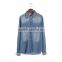 2016 High Quality blue Denim jeans Plus Size long sleeve beaded womens coats and jackets on alibaba