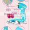 Rechargeable electronic facial cleansing system for home use personal beauty