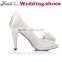 Wholesale pointed toe high heel bridal wedding shoes