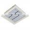 recessed high power led gas station light with epistar chips iluminacion leds daylight White