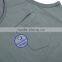 Custom wholesale 100% cotton mens pocket stringer tank top