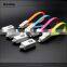 Key chain Micro USB Male to USB 2.0 Male Data Sync / Charging Cable 20cm